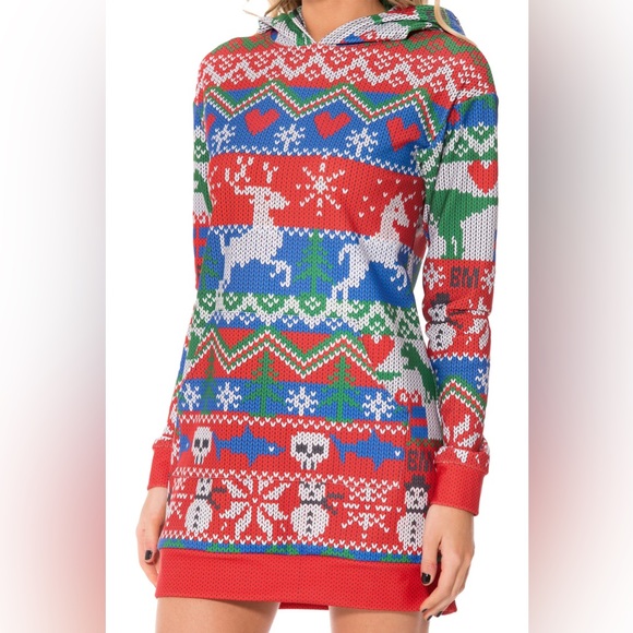 Blackmilk - XL - Not Actually Knitted - Slouchy - Ugly Christmas Sweater - Picture 4 of 9